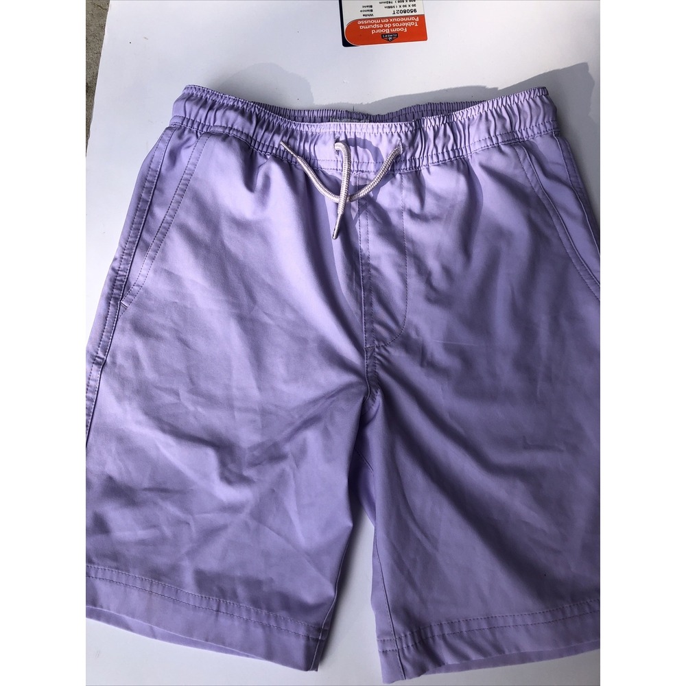 Tilly's Blue Crown Boy's Youth Swim Shorts Trunks Lavender Size Medium